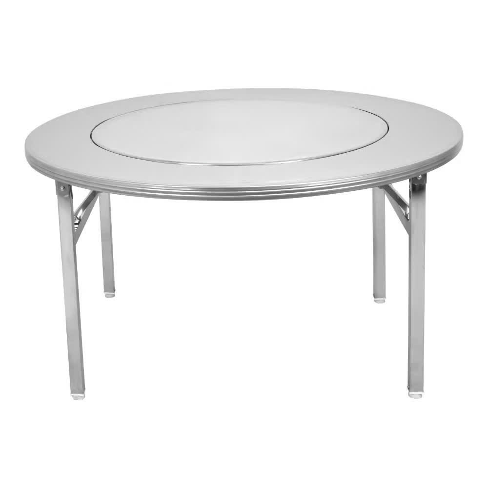bàn ăn inox 304 tròn xoay chất lượng