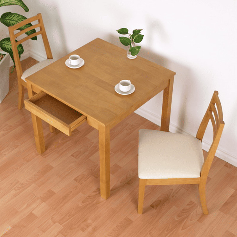 Bàn ăn sát tường gỗ tự nhiên