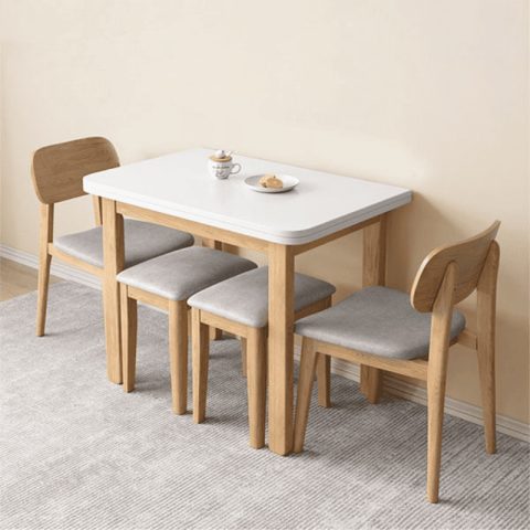 Bàn ăn sát tường nhỏ gọn