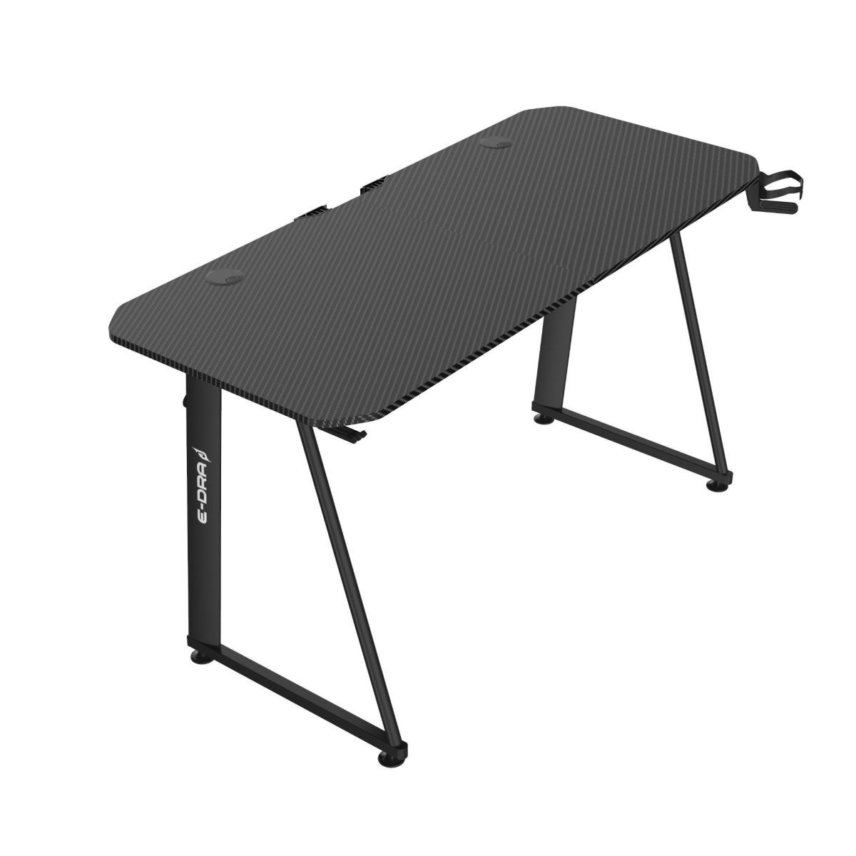 Bàn chơi game E-Dra EGT1460A với mặt bàn rộng rãi cho setup nhiều màn hình