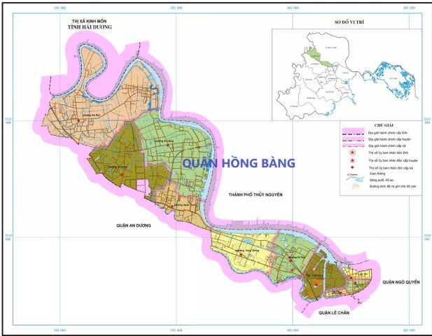 Bản đồ điều chỉnh địa giới hành chính tại Lê Xá Đại Bản An Dương Hải Phòng