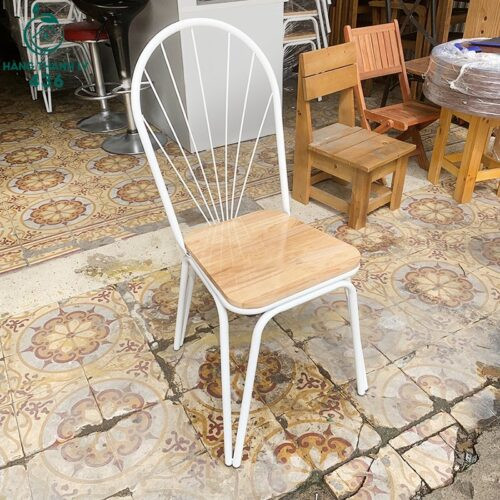 bàn ghế cà phê ngoài trời nhựa màu sắc