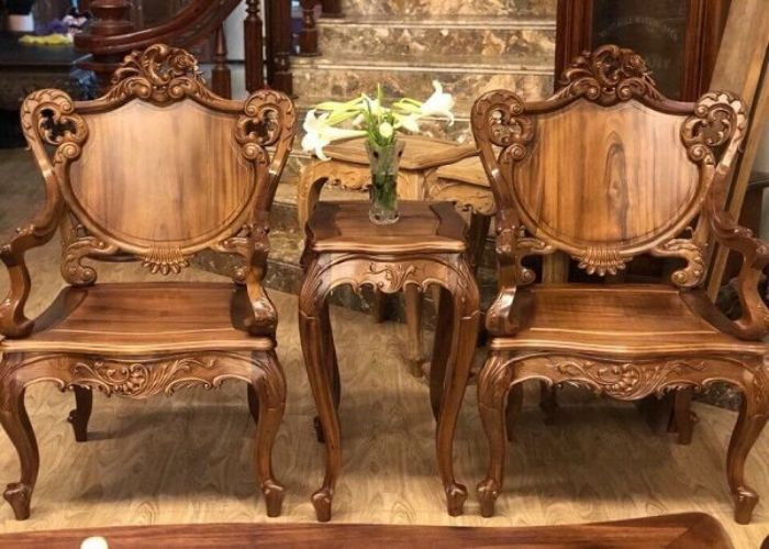 Bàn ghế gỗ gụ