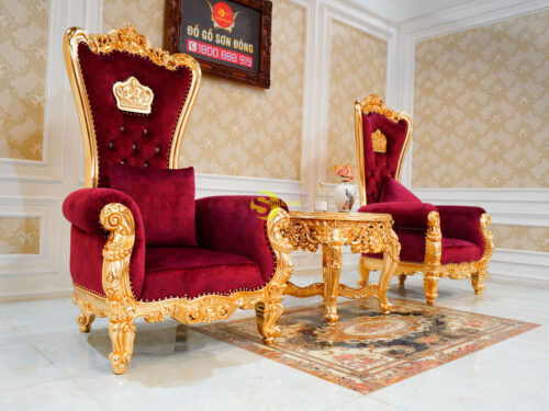 bàn ghế tân cổ điển cho biệt thự