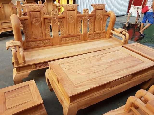 Bàn ghế Tần Thủy Hoàng phòng khách