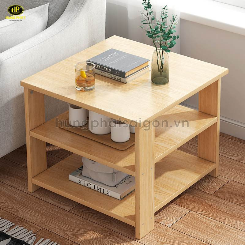 Bàn gỗ mini đẹp hình vuông tiện lợi