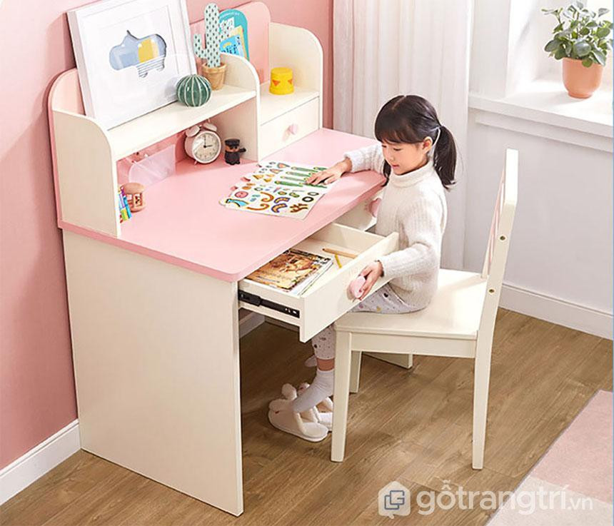 Bàn học sinh gỗ MDF cao cấp, bền đẹp tại Đà Nẵng