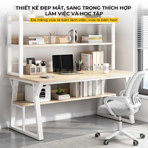 bàn học thiết kế đẹp