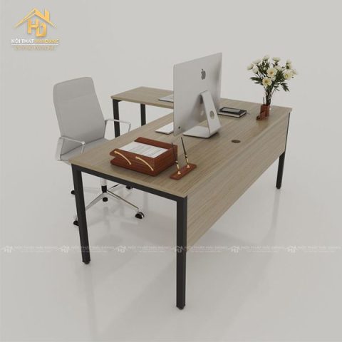 Bàn làm việc đơn giản, hiện đại cho không gian nhỏ