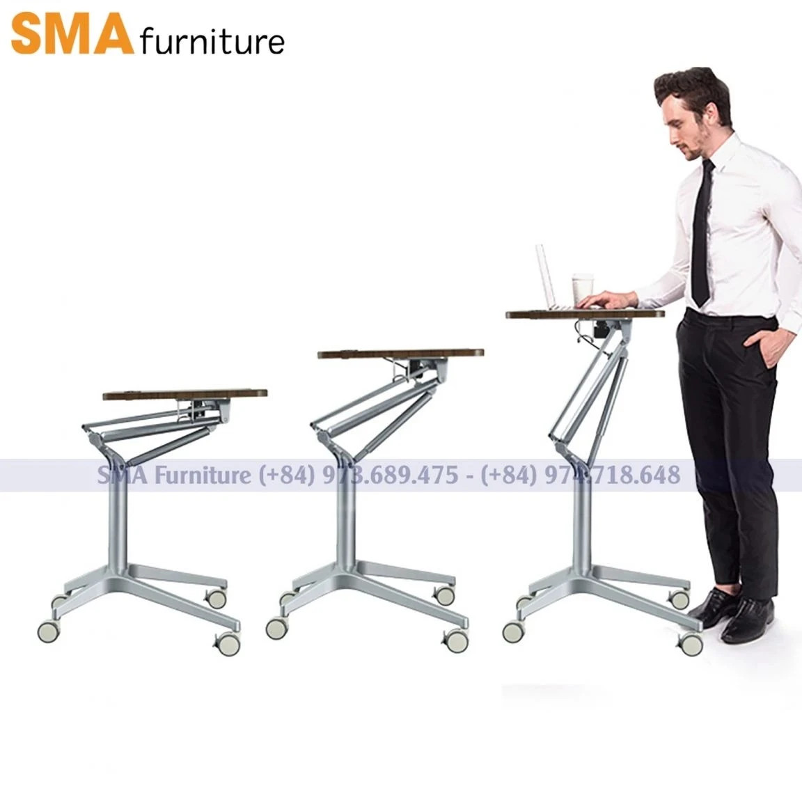 Bàn làm việc đứng Table Laptop 02 giá phải chăng, tiện dụng