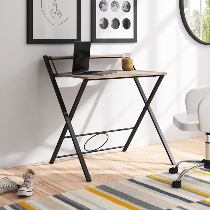 Bàn làm việc gấp xếp linh hoạt cho căn hộ nhỏ