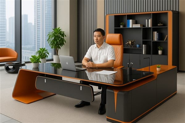 Bàn làm việc giám đốc giá rẻ giúp tiết kiệm chi phí