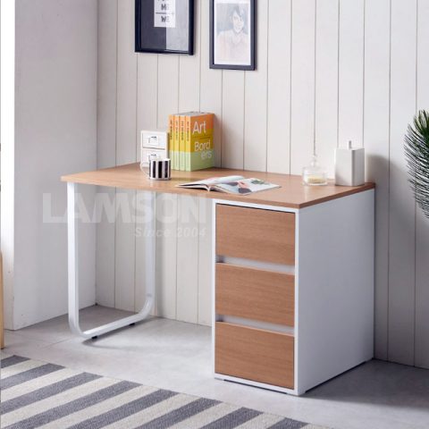 Bàn làm việc gỗ công nghiệp An Cường màu vân gỗ tự nhiên