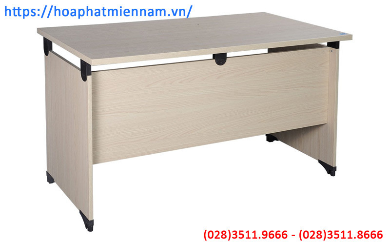 Bàn làm việc gỗ ép 1m2 phong cách tối giản