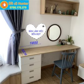 Bàn làm việc kèm hộc