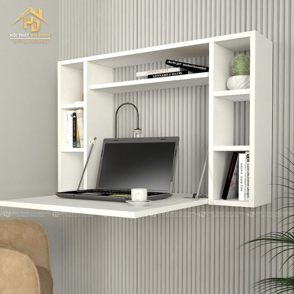 Bàn làm việc treo tường nhỏ gọn