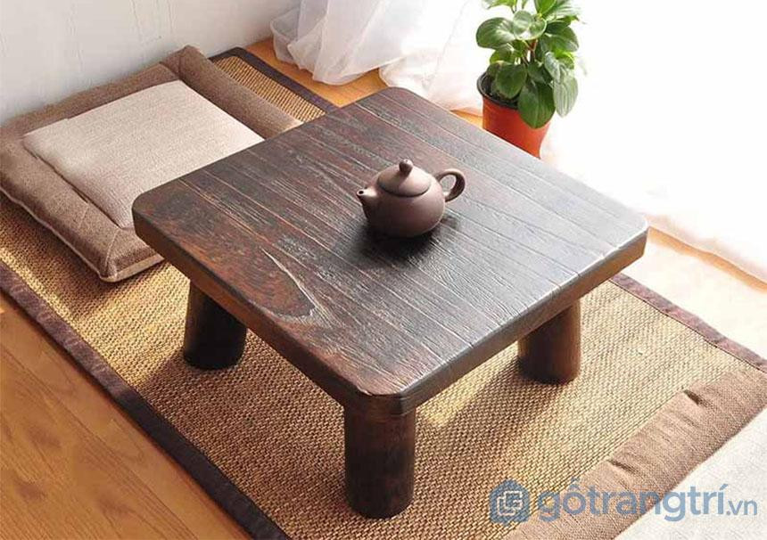 Bàn trà gỗ tự nhiên