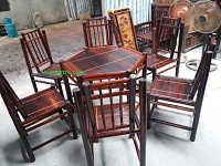 Bàn tre lục giác đa năng