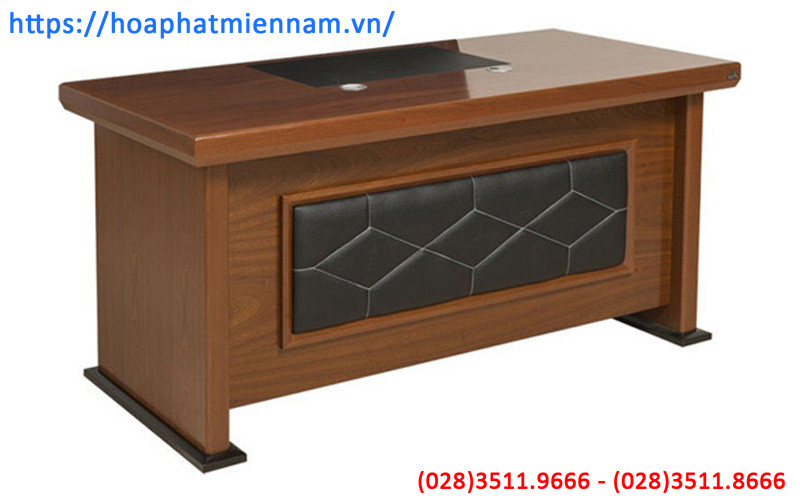 Bàn văn phòng 1600x800x750 ET1600V1 với mặt Veneer sang trọng