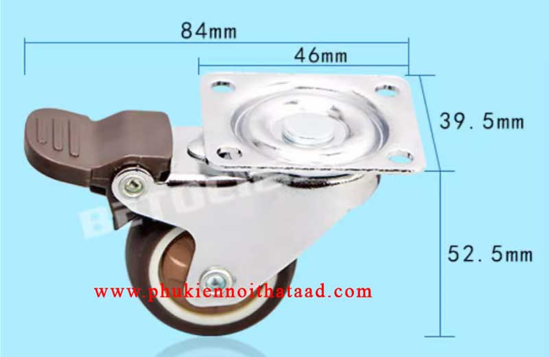 Bánh xe của bàn xoay 90 độ
