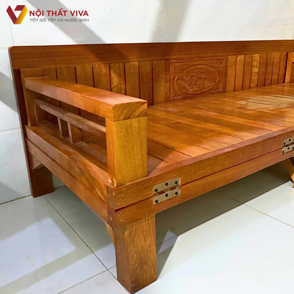 Bảo quản ghế gỗ gấp thành giường cẩn thận giúp tăng tuổi thọ