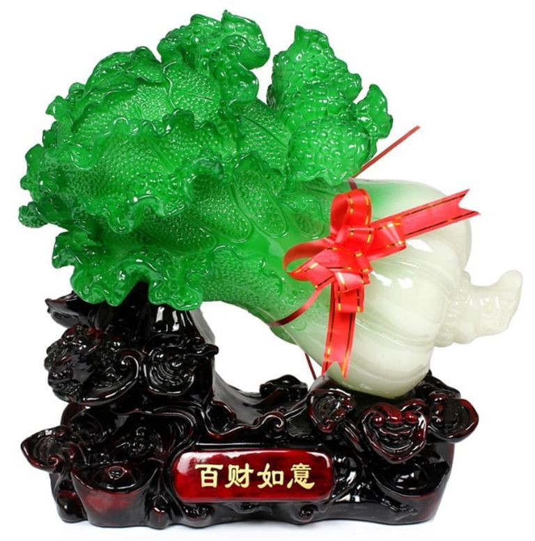 Bắp cải phong thủy là vật phong thủy để bàn làm việc tuổi Mậu Ngọ giúp thu hút tài lộc và may mắn