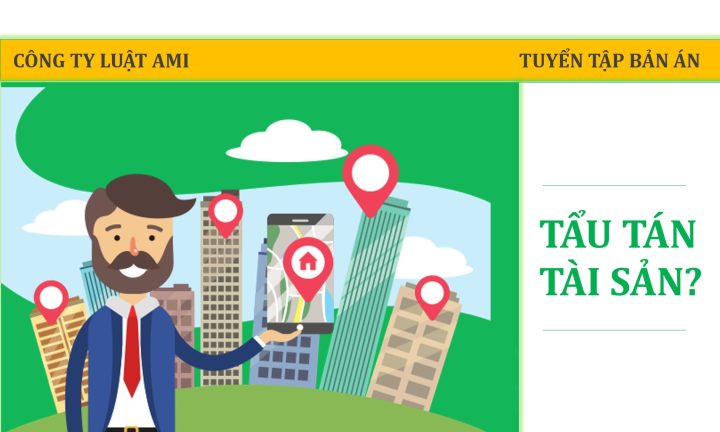 Biểu tượng công lý và các tài liệu pháp lý về tẩu tán tài sản