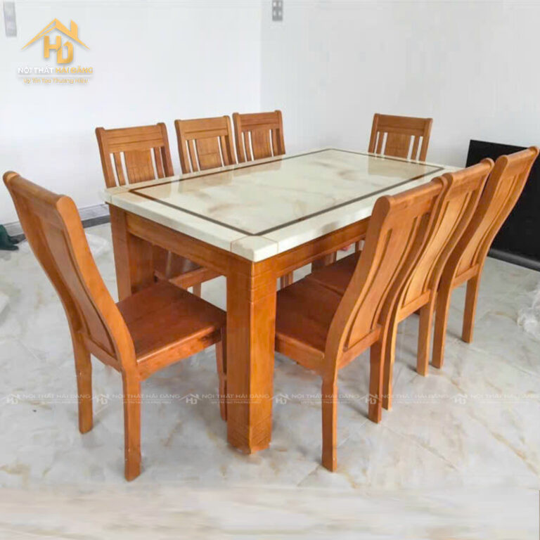 Bộ bàn ăn 8 ghế