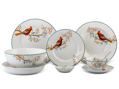bộ bàn ăn gốm sứ Minh Long Jasmine