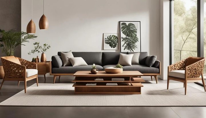 Bộ bàn ghế gỗ 8 triệu được làm từ chất liệu cao cấp