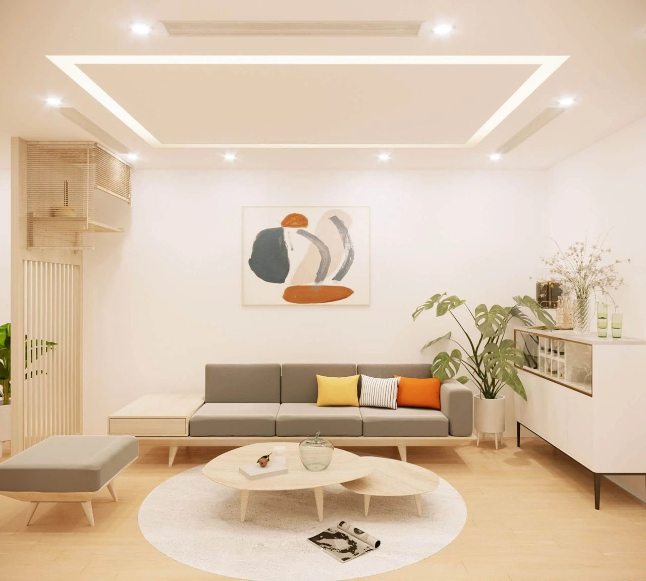 Bộ bàn ghế gỗ 8 triệu phong cách Bắc Âu hiện đại, sang trọng