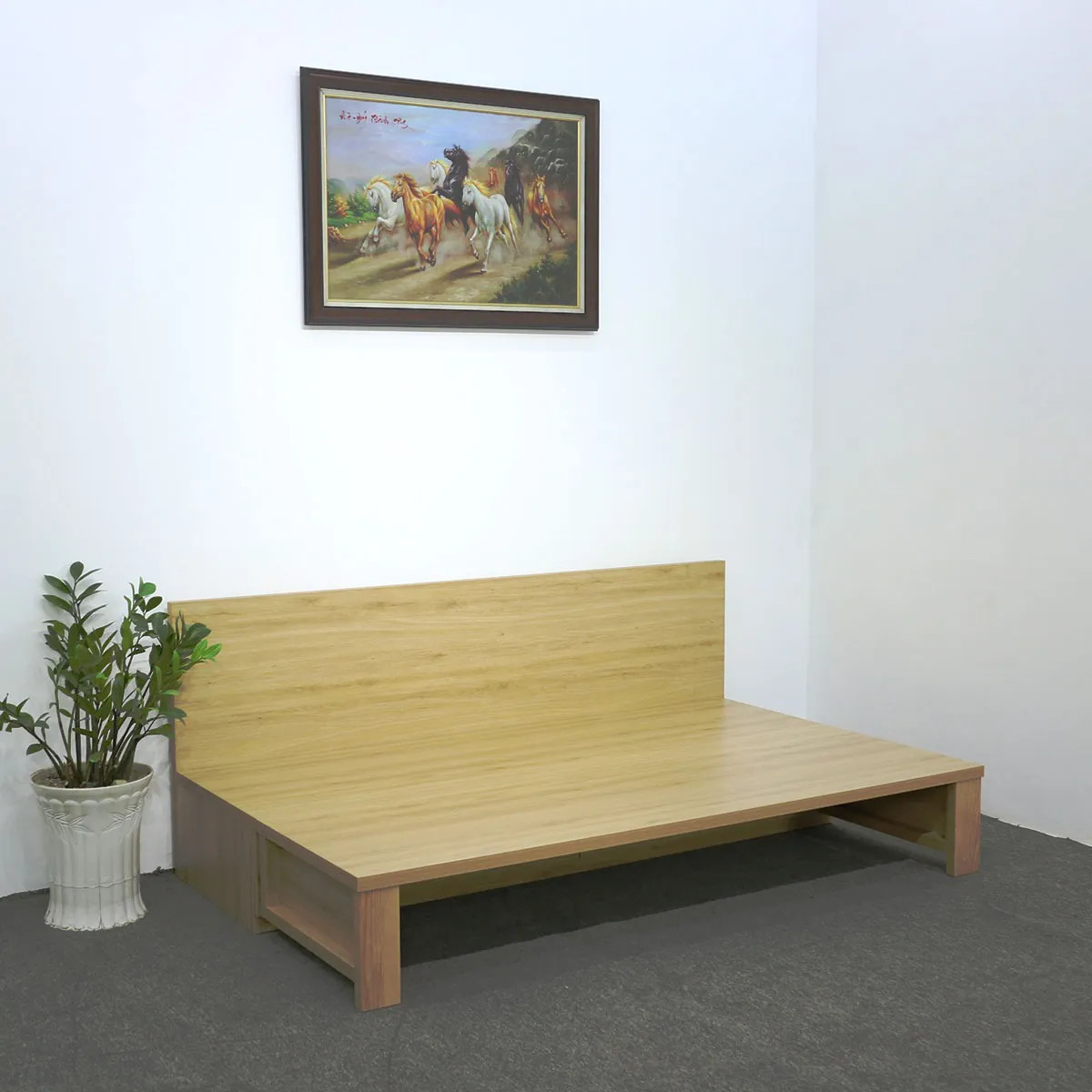 Bộ bàn ghế gỗ công nghiệp phòng khách cho không gian sống hiện đại