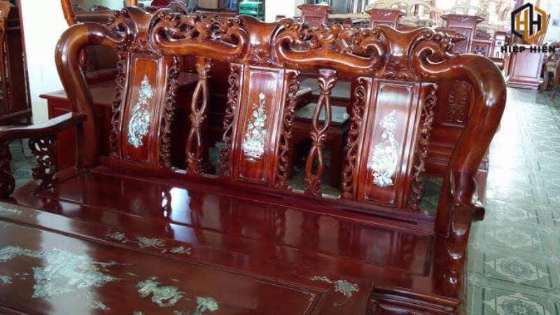 Bộ bàn ghế gỗ khảm trai tay 10 được ưa chuộng