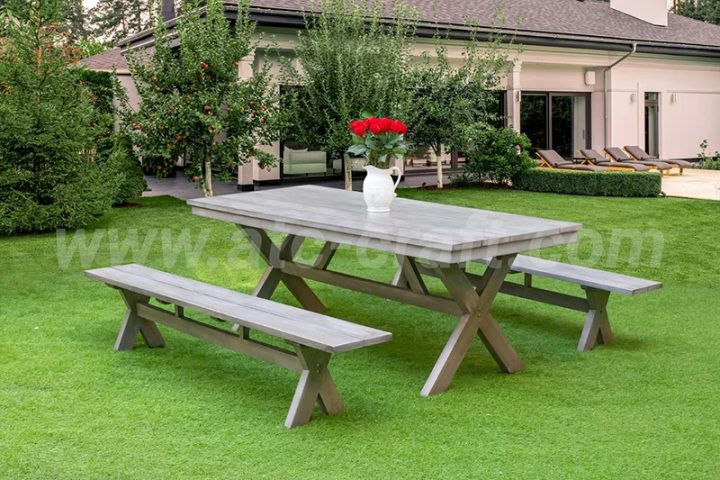 Bộ bàn ghế mây băng dài RADS-255