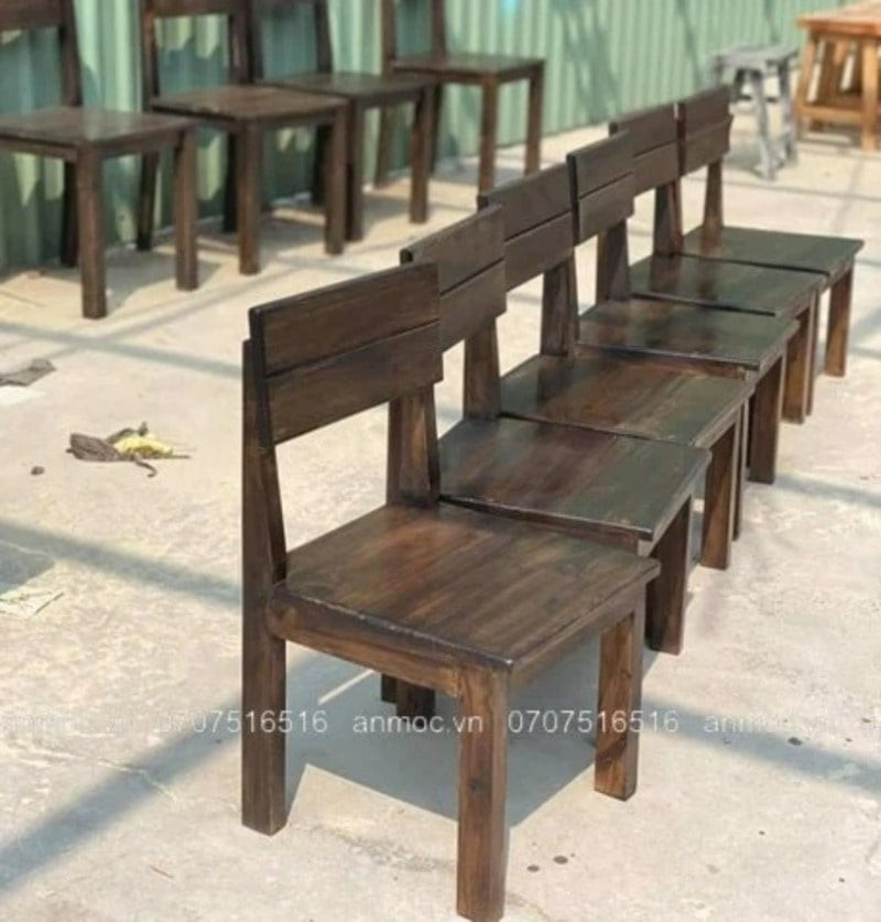Bộ bàn ghế vintage giá rẻ cho quán cà phê