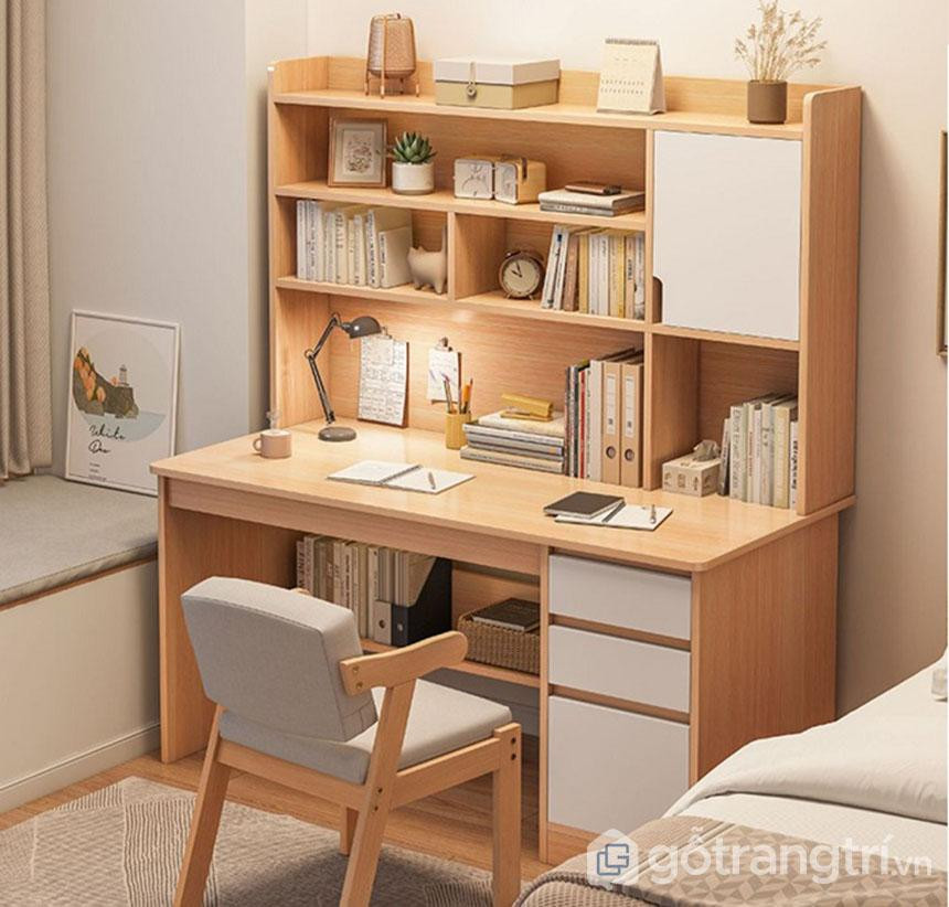 Bộ bàn học sinh cấp 3 thông minh có thể điều chỉnh độ cao.