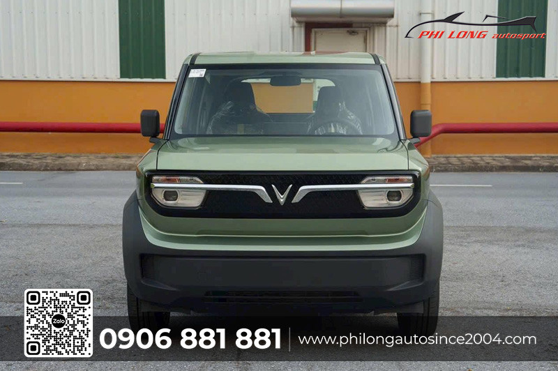Bố trí khoang lái và các ghế ngồi trên VF3 tiện nghi