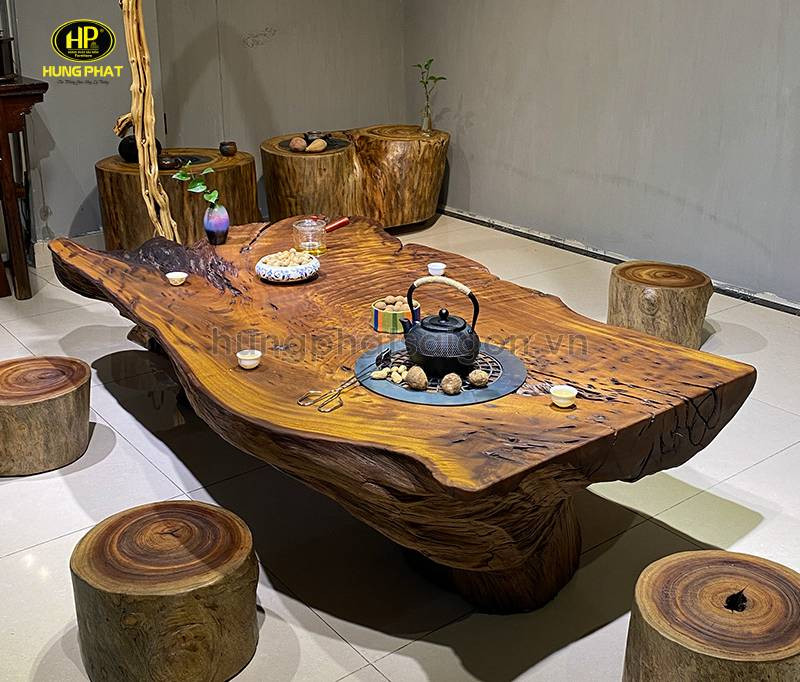 Các mẫu bộ bàn ghế gỗ lũa đẹp
