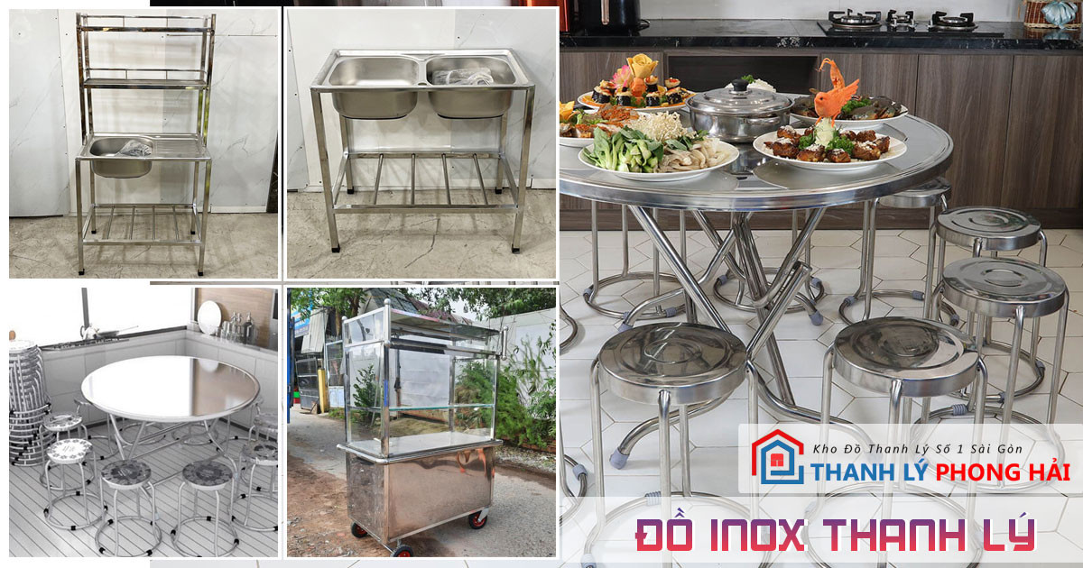 Các sản phẩm đồ inox thanh lý chất lượng cao và đa dạng mẫu mã