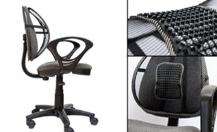 Cải thiện tư thế với tấm tựa lưng ghế làm việc