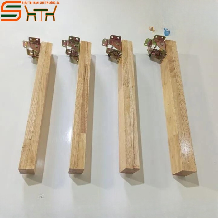 Chân bàn gỗ gấp gọn tiện lợi cho mọi không gian