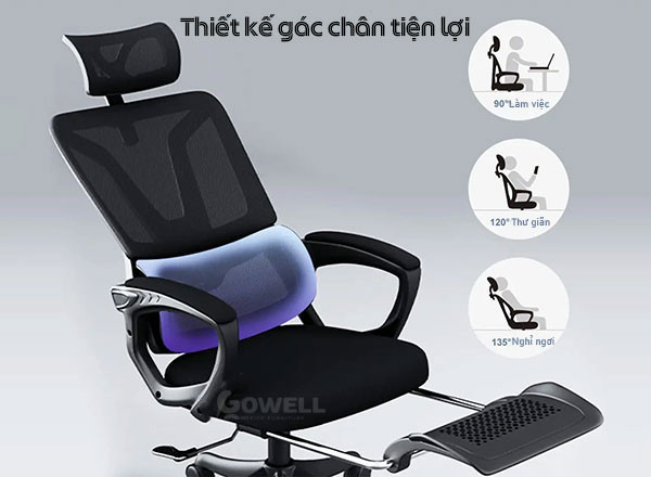 chân ghế xoay và bánh xe của ghế văn phòng có tựa cổ