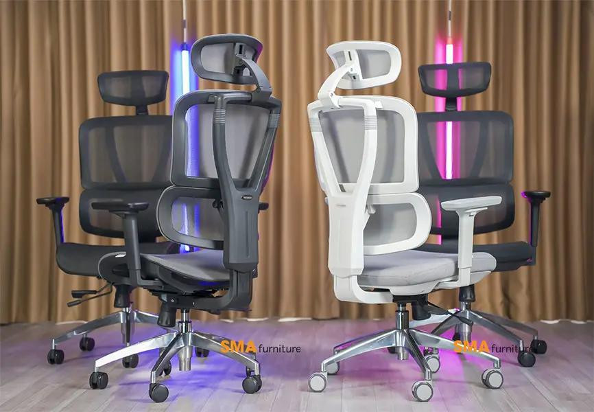 Chất liệu cao cấp được sử dụng cho ghế công thái học SMA Lumbar