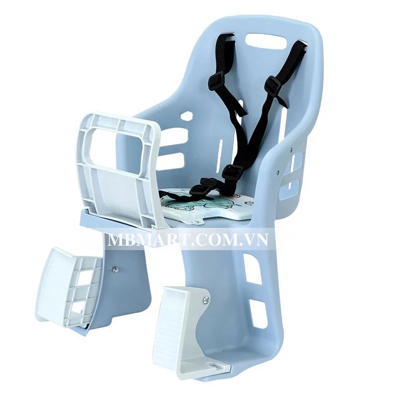 Chất liệu nhựa nguyên sinh PP cao cấp của ghế gắn xe đạp cho trẻ em