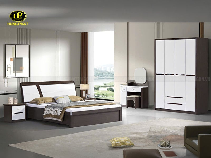 Combo giường tủ hiện đại nhập khẩu chất lượng cao ở Nghệ An
