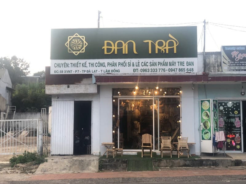 Cửa hàng mây tre đan Trí