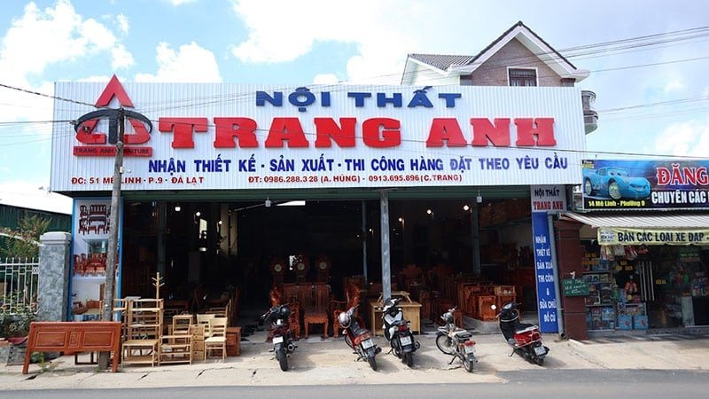 Cửa hàng nội thất Trang Anh Đà Lạt