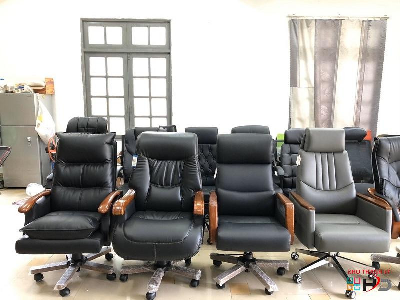 Đa dạng mẫu mã ghế giám đốc cũ tại các cửa hàng nội thất
