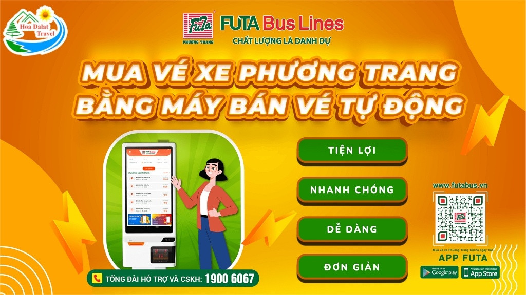 Đặt vé xe Phương Trang ghế ngồi đi Đà Lạt