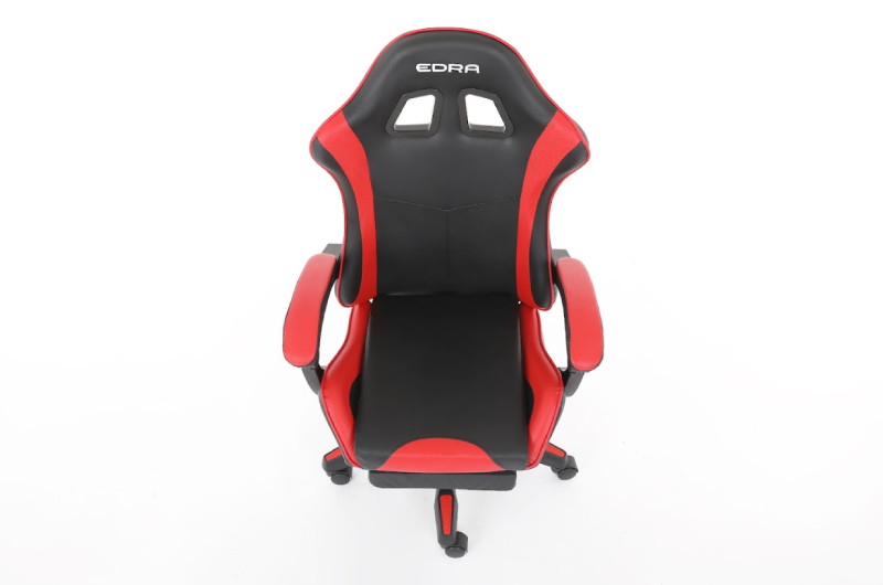 Đệm mút đúc nguyên khối của ghế gaming E-Dra EGC234 Black mang lại sự êm ái